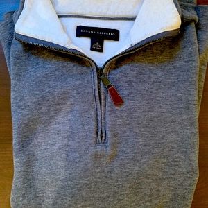 Banana Republic pullover sweater, gray